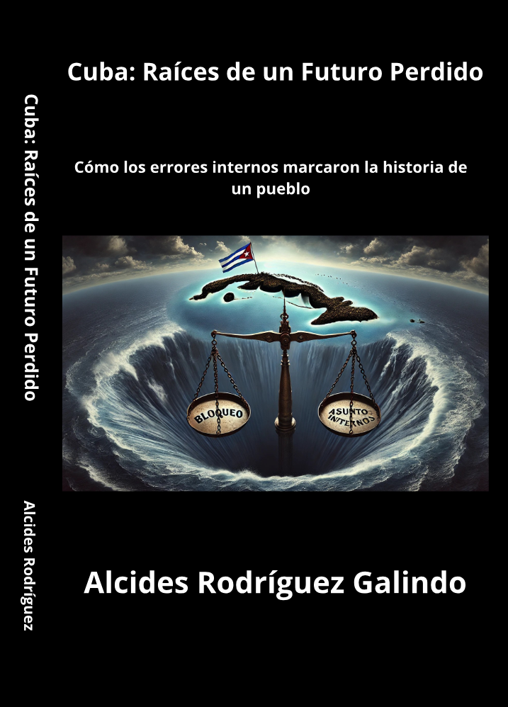 Portada: Cuba, Raíces de un Futuro Perdido, de Alcides Rodríguez Galindo