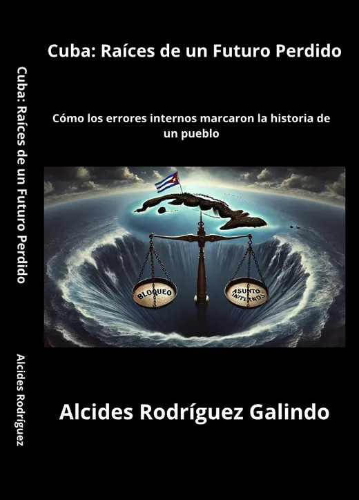 Portada: Cuba, Raíces de un Futuro Perdido, de Alcides Rodríguez Galindo