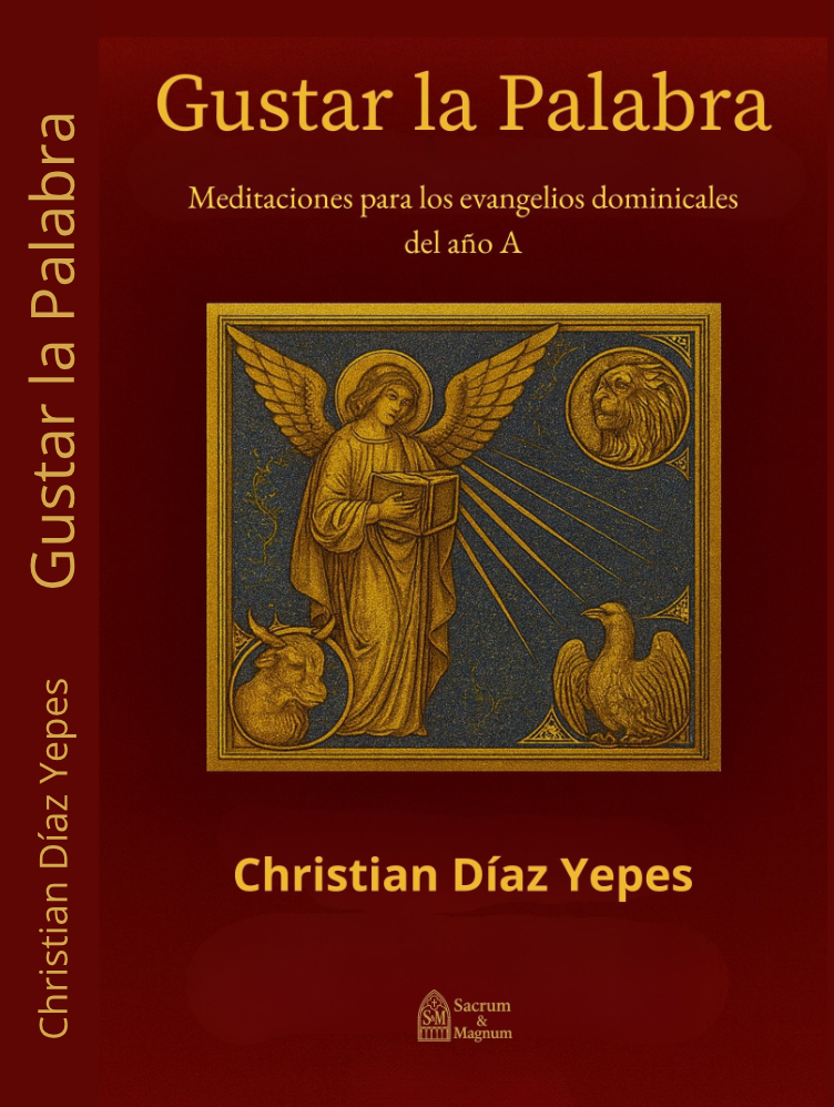 Portada: Gustar la Palabra, de Christian Díaz Yepes