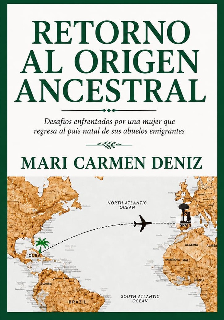 Portada: Retorno al origen ancestral, de Mari Carmen Deniz